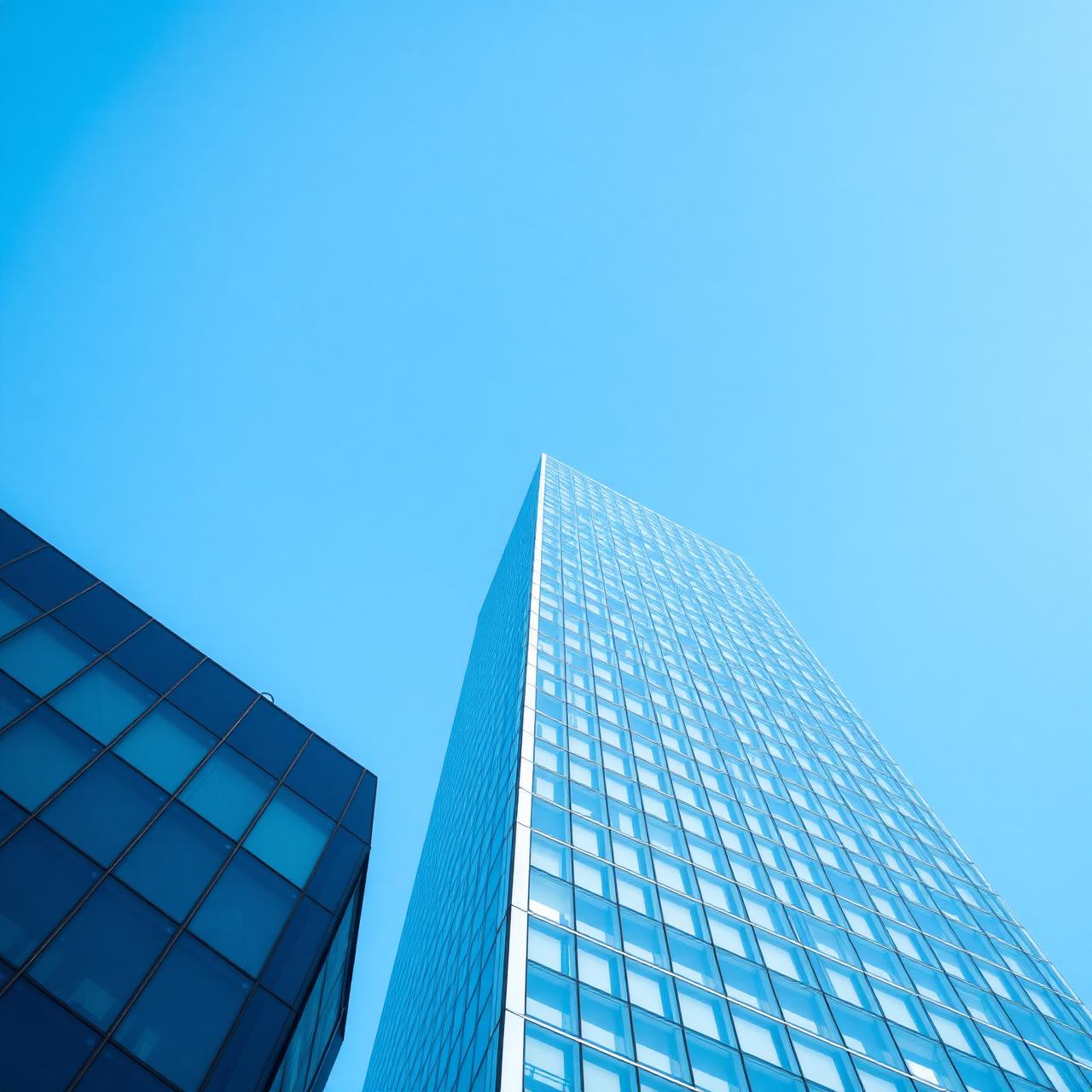 Modern high-rise glass tower representing the property portfolios Rentisha manages